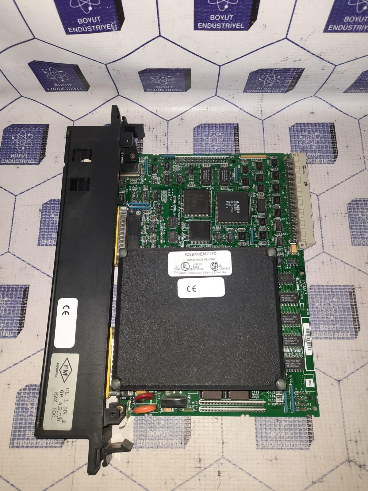 GE FANUC IC697PCM711W PROGRAMMABLE COPROCESSOR IC697MEM717C  PCMA3
