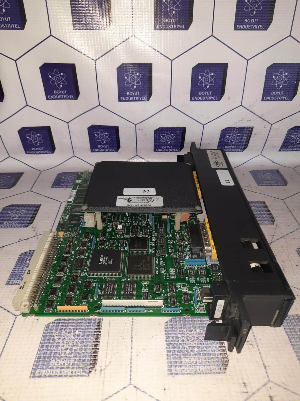 GE FANUC IC697PCM711W PROGRAMMABLE COPROCESSOR IC697MEM717C  PCMA3
