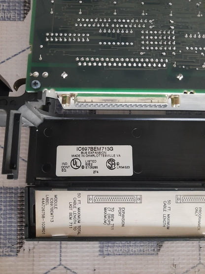 GE FANUC IC697BEM713G BUS TRANSMITTER  44A730317-G01