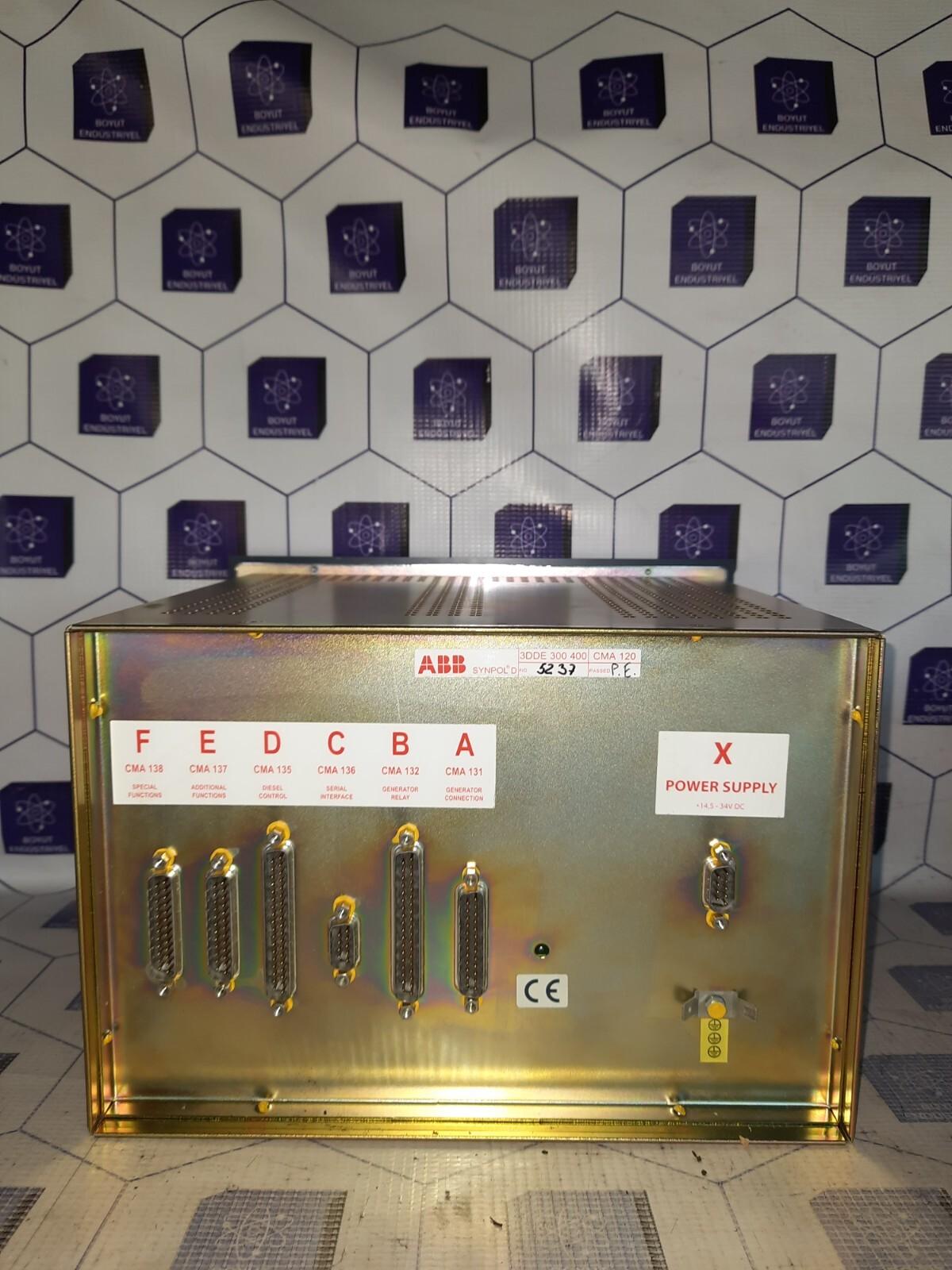 ABB SYNPOL D CMA120 3DDE 300 400  Controller Panel