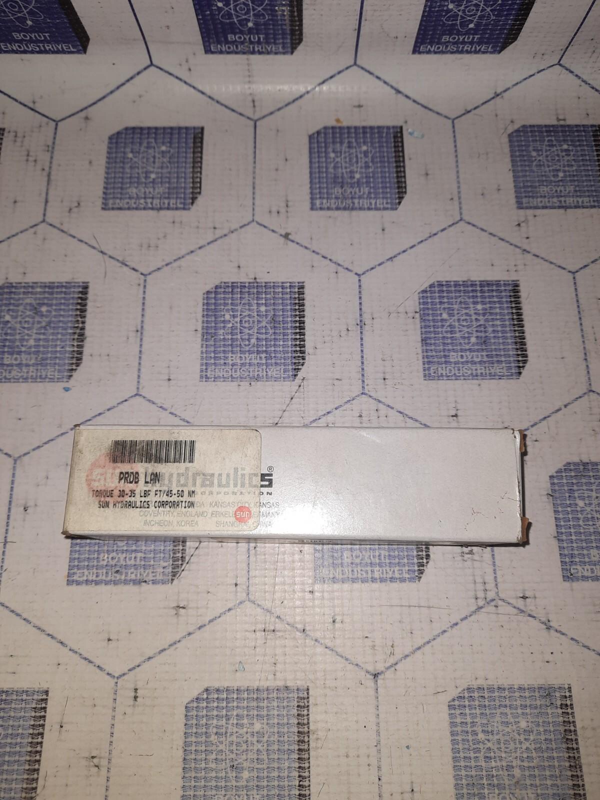 SUN HYDRAULICS PRDB LAN VALVE CARTRIDGE 109858-1AN Fast Shipping