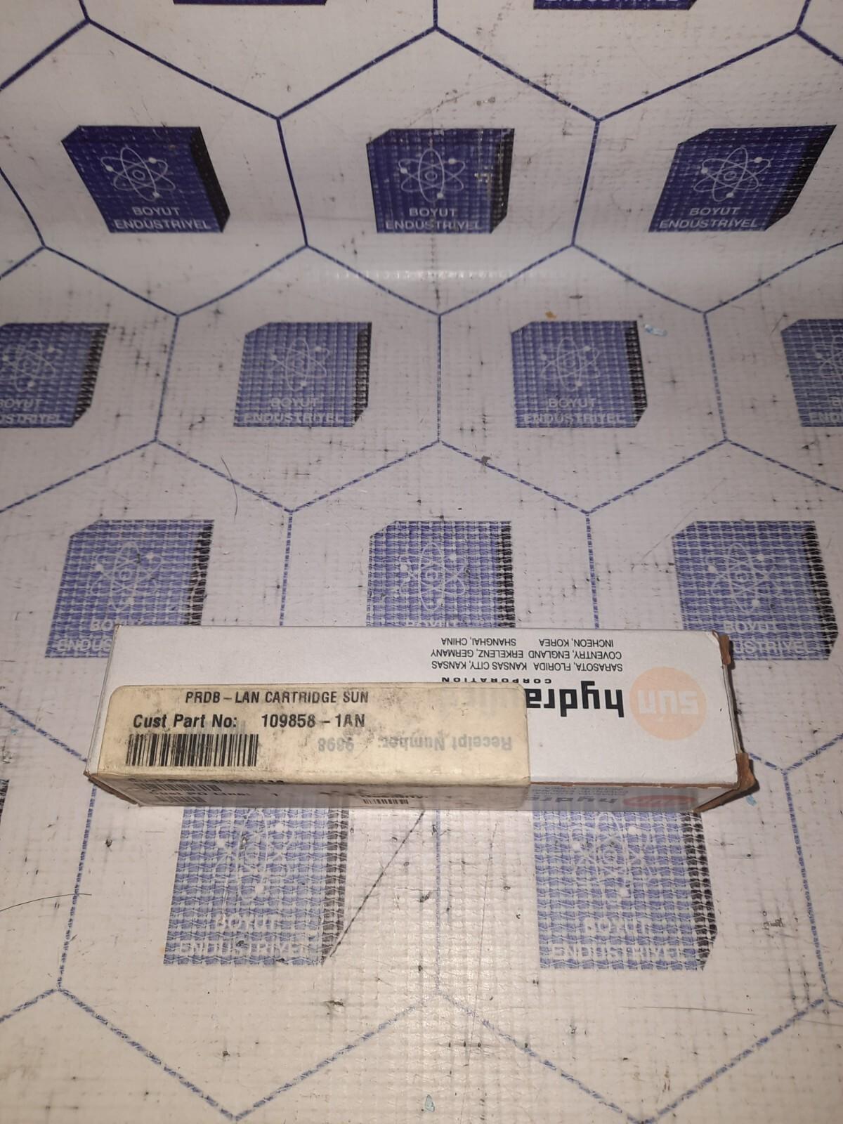 SUN HYDRAULICS PRDB LAN VALVE CARTRIDGE 109858-1AN Fast Shipping