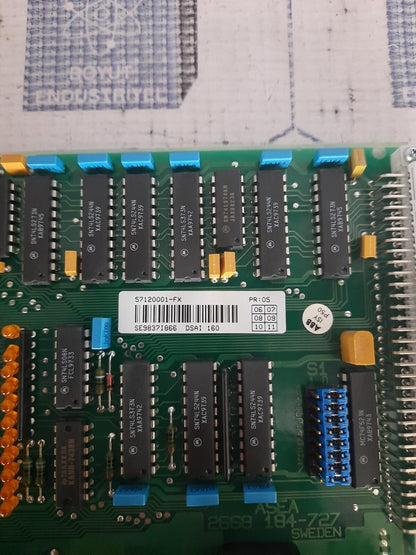 ABB DSAI 160 57120001-FX PR:05 CARD