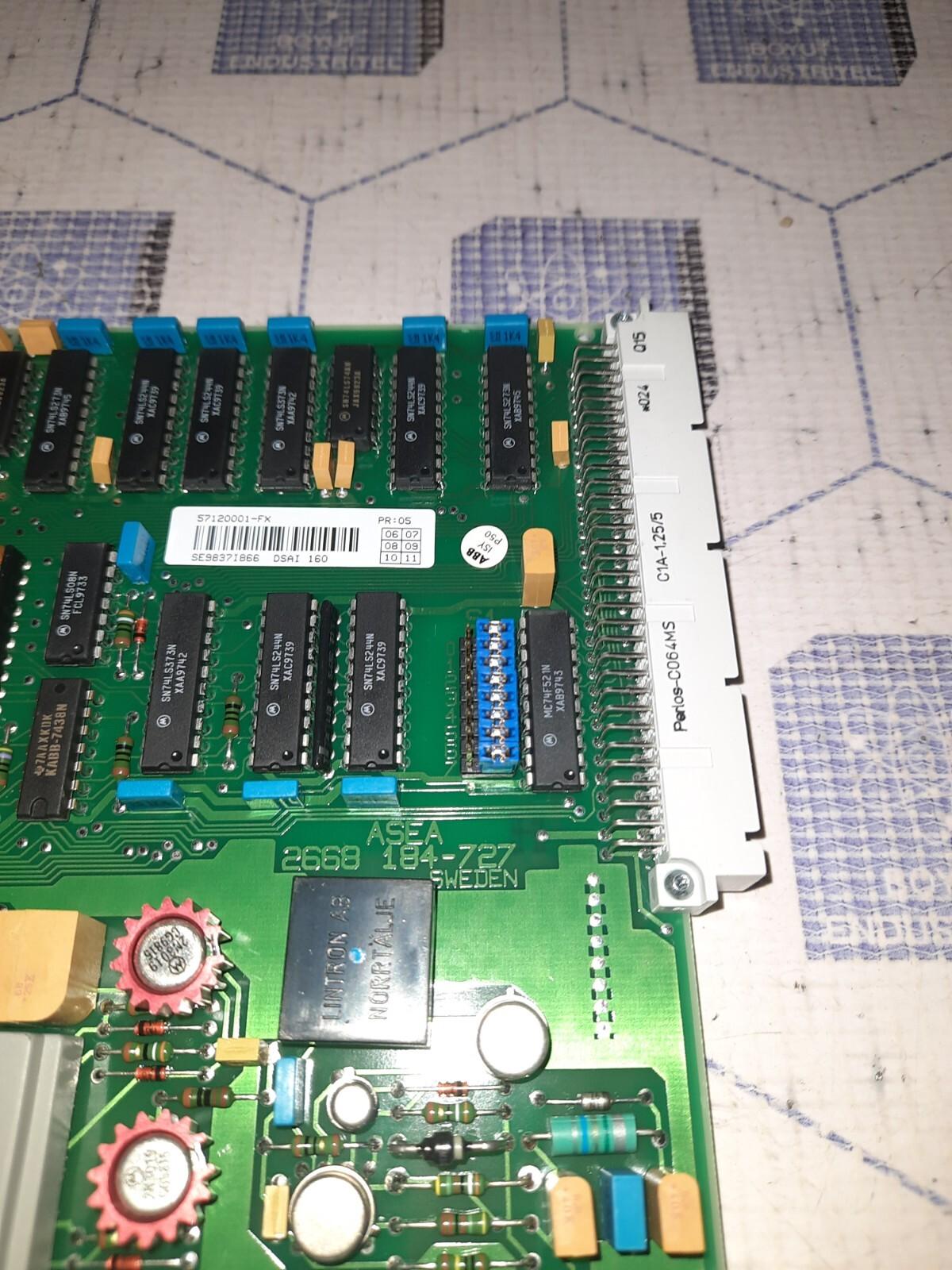 ABB DSAI 160 57120001-FX PR:05 CARD