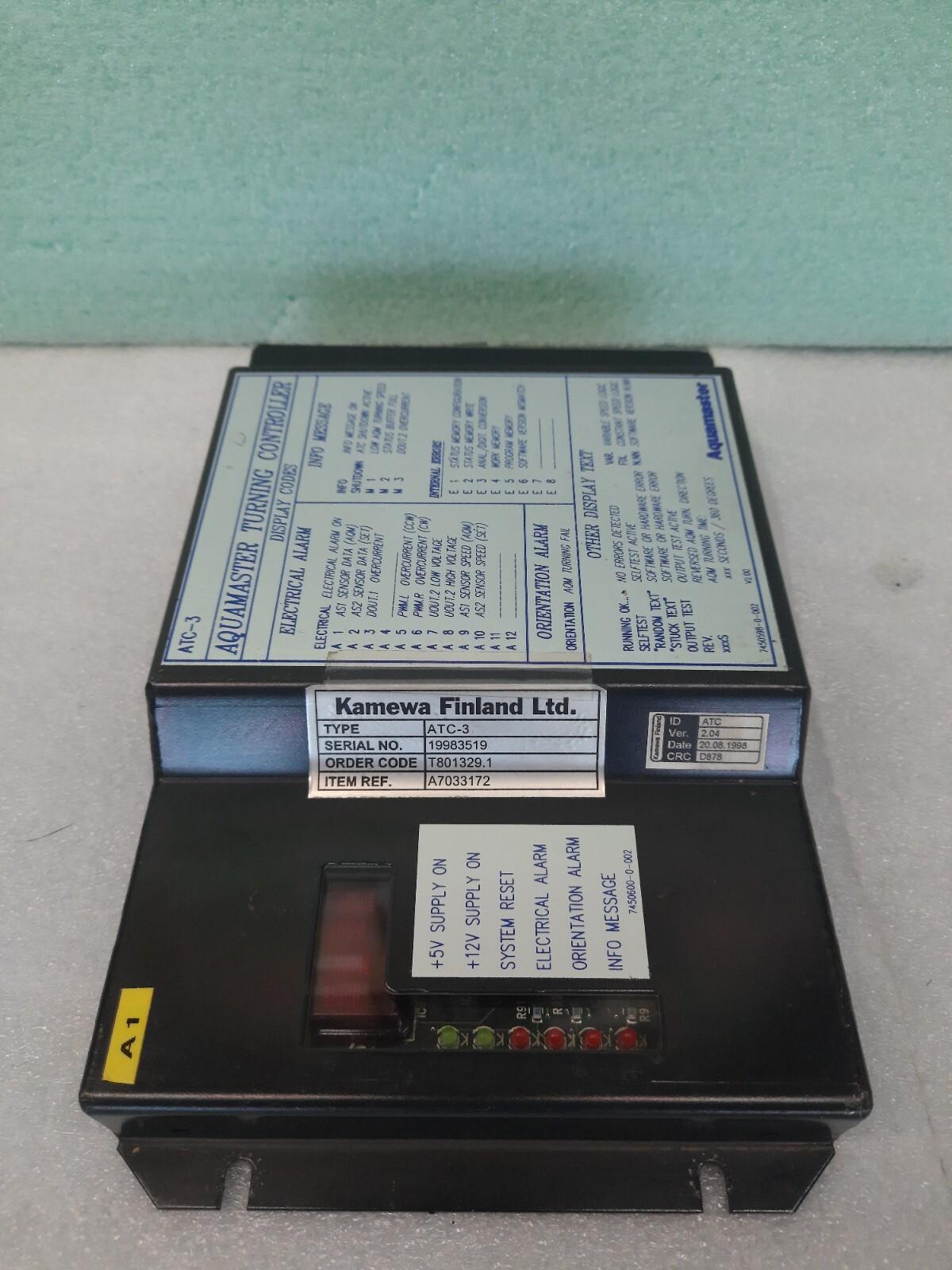 AQUAMASTER Kamewa TURNING CONTROLLER ATC-3 Fast Shipping