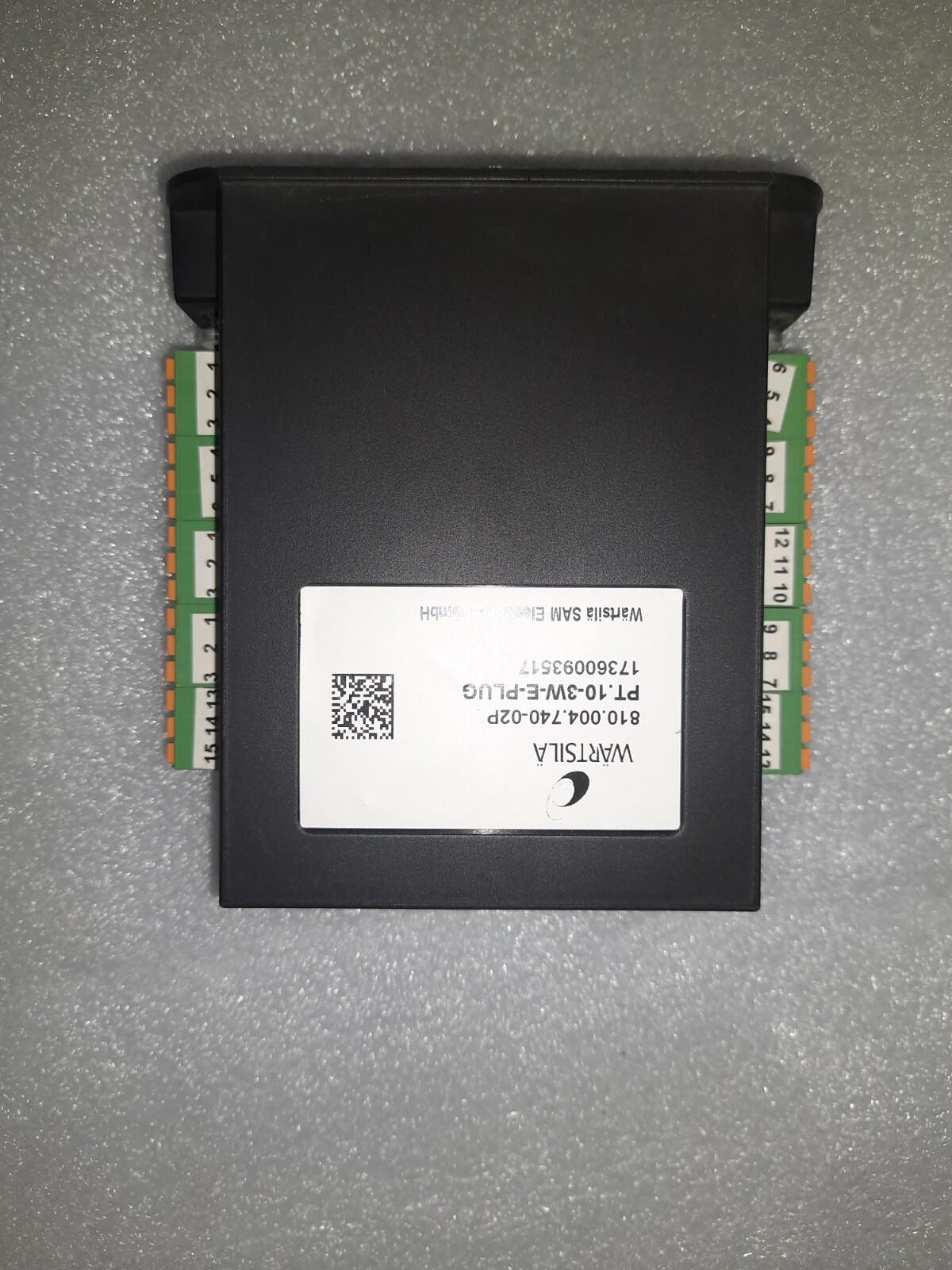 WARTSILA PT.10-3W-E PLUG 810.004.740-02P Sam Electronics