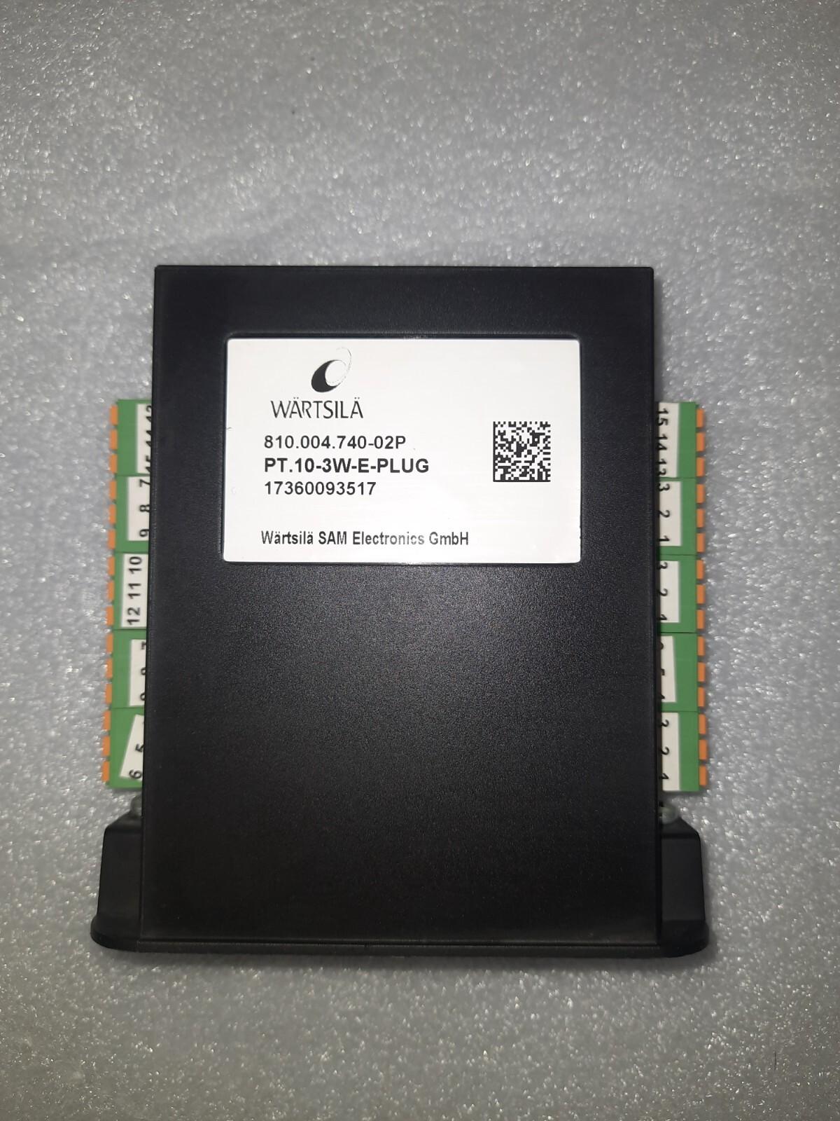 WARTSILA PT.10-3W-E PLUG 810.004.740-02P Sam Electronics