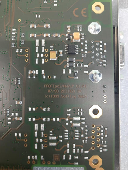 Softing PROFIBUS PB-IF-1S V1.10 PROFIpci/HW/LP 2CI1321 DK Interface Card