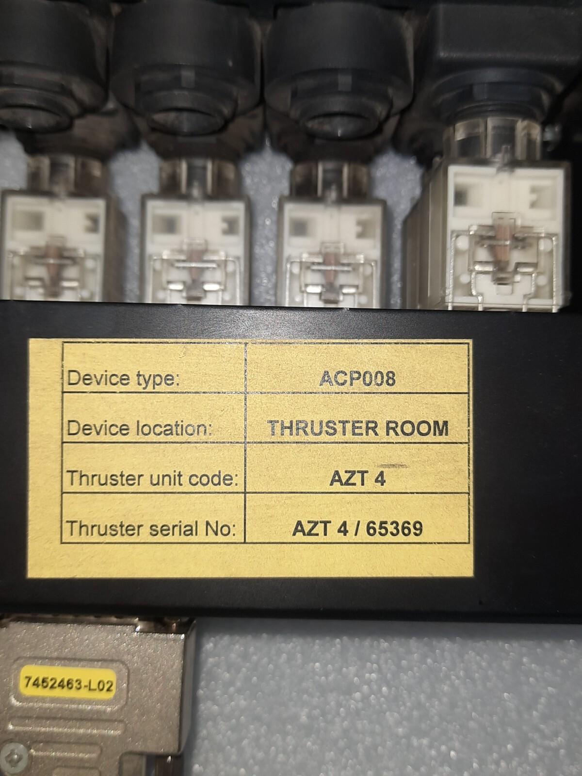 Rolls-Royce ACP008 THRUSTER ROOM