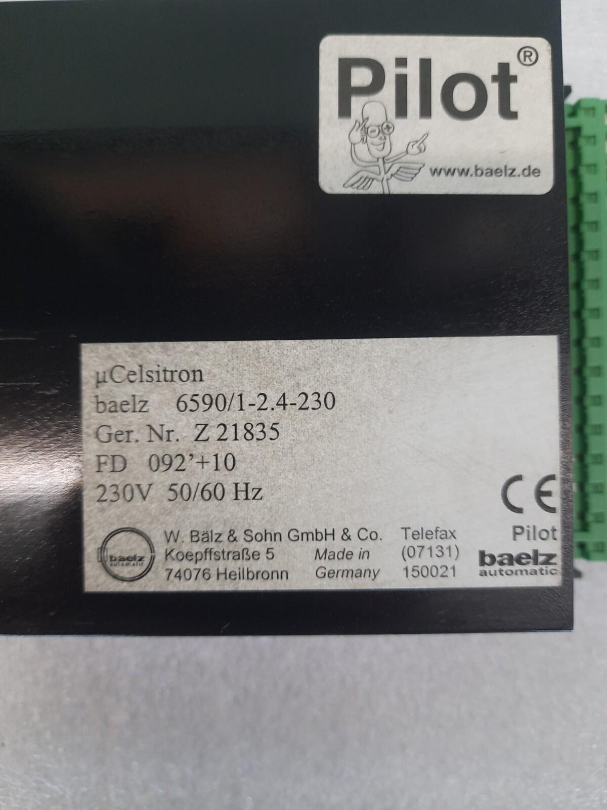 Baelz automatic 6590/1-2.4-230 Temperature Controller