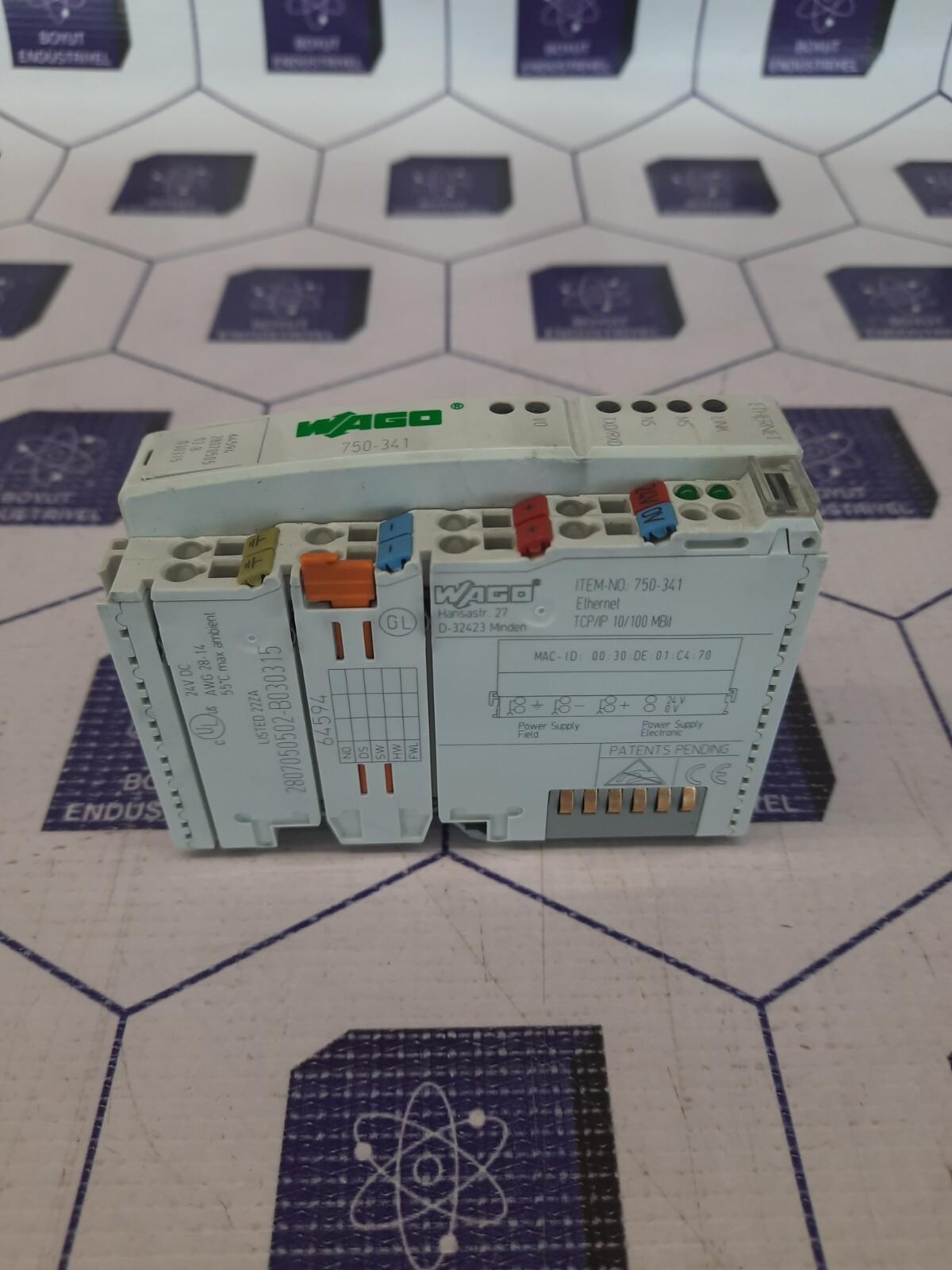 WAGO 750-341 ETHERNET  wago 750-341 ethernet