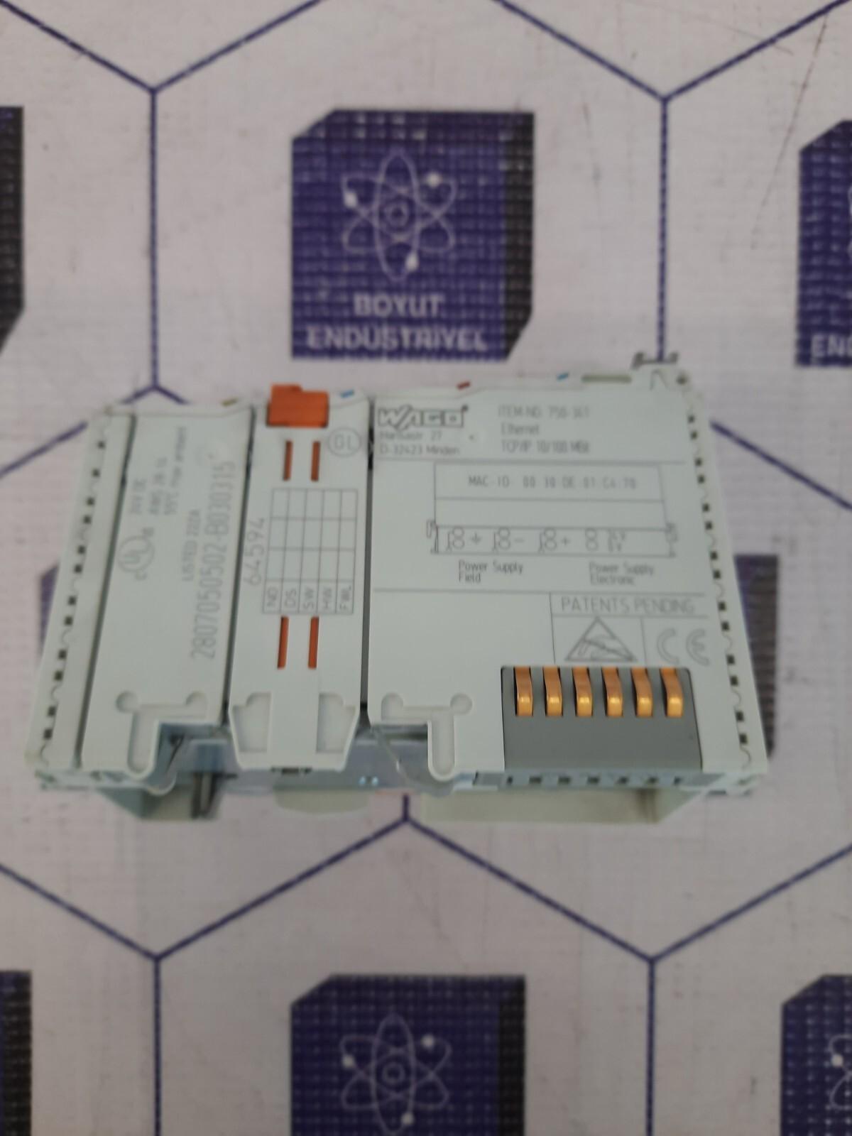 WAGO 750-341 ETHERNET  wago 750-341 ethernet