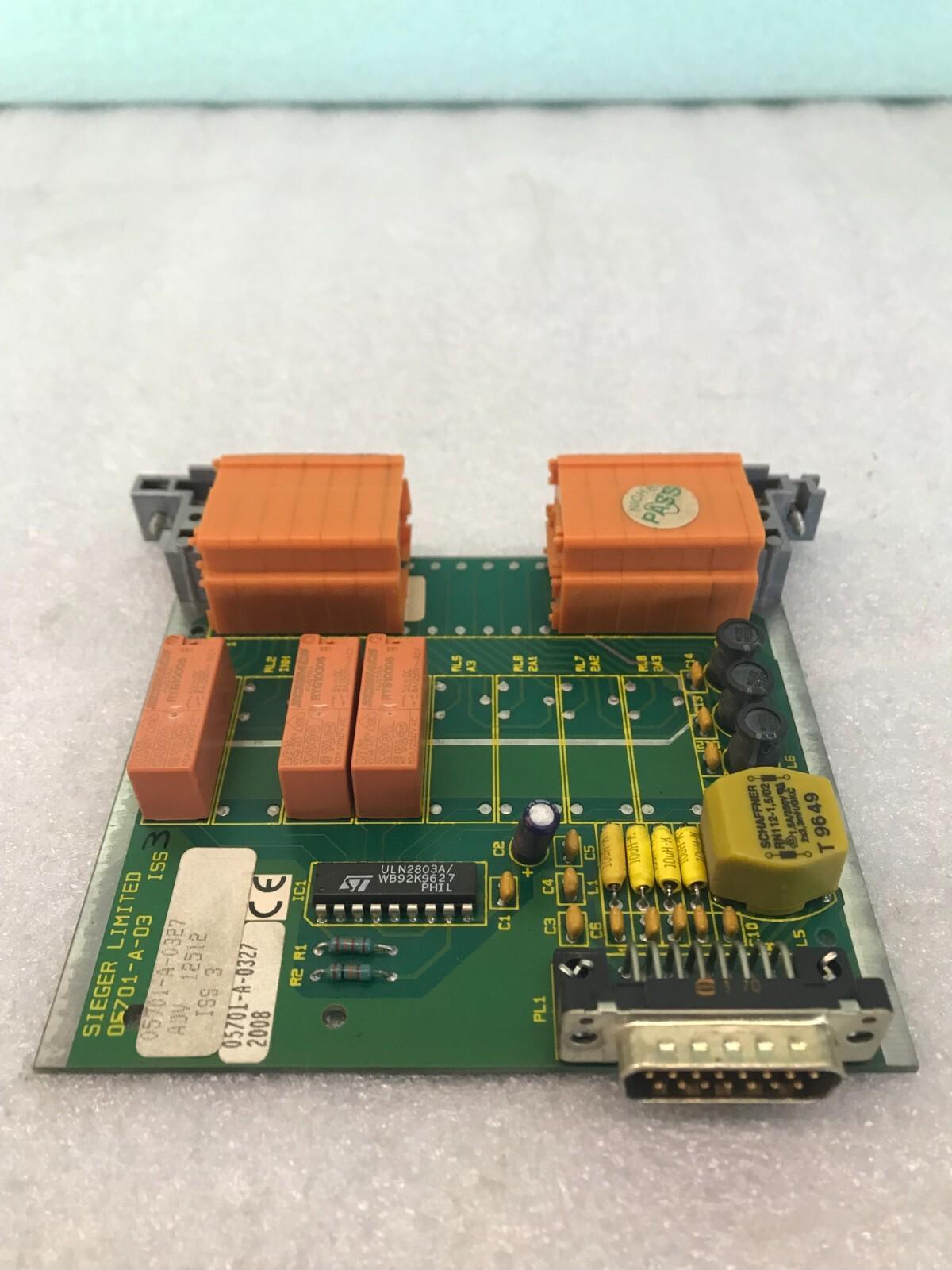 SIEGER LIMITED 05701-A-0327 05701-C-0256 ISS 3 Fast Shipping