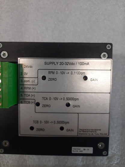 WARTSILA RPM METER Elektroman Oy Ltd. Fast Shipping
