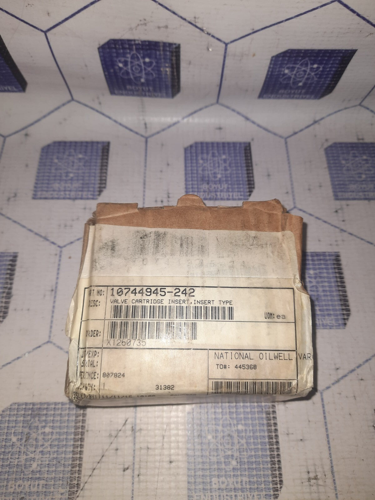 NOV-VARCO EATON 10744945-242 Cartridge Valve Insert Disc