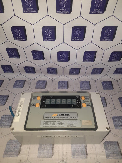 ALFA INDICADOR DE PESAGEM 3103C.S