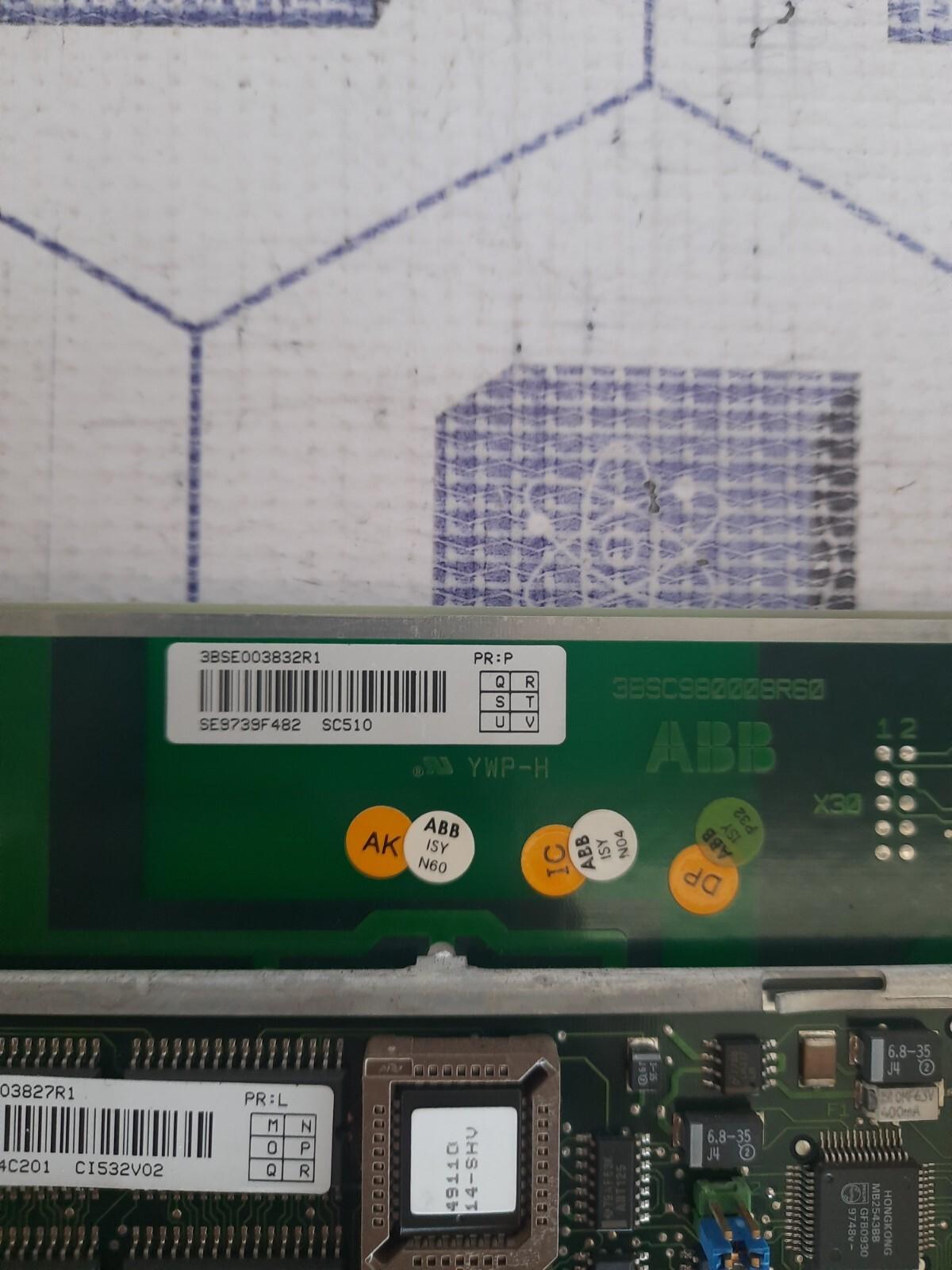 ABB SC510 3BSE003832R1 3BSE003827R1 CARD