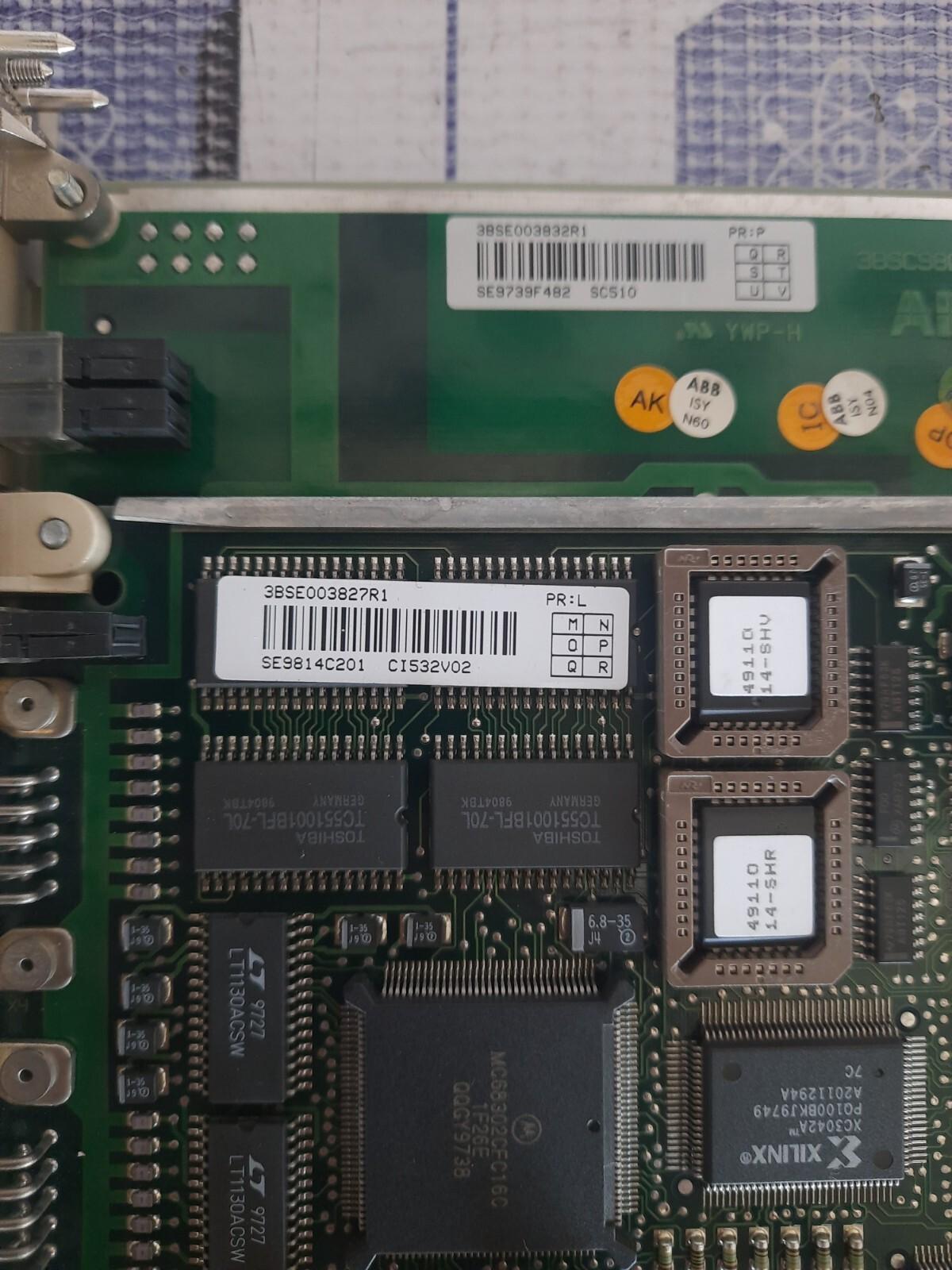 ABB SC510 3BSE003832R1 3BSE003827R1 CARD