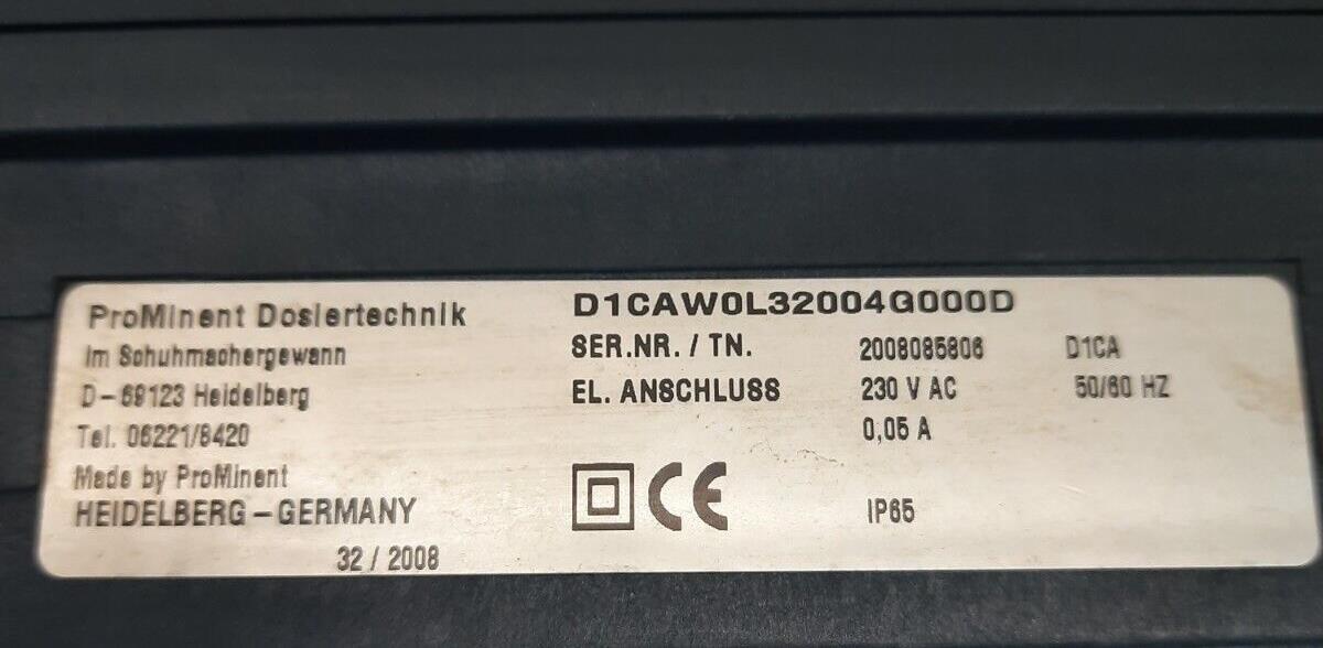 PROMINENT® D1CAWOL32004G000D DULCOMETER