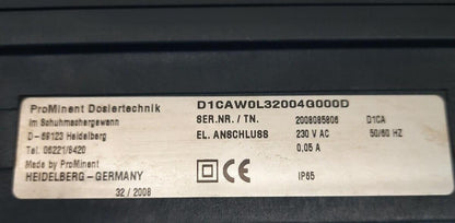 PROMINENT® D1CAWOL32004G000D DULCOMETER