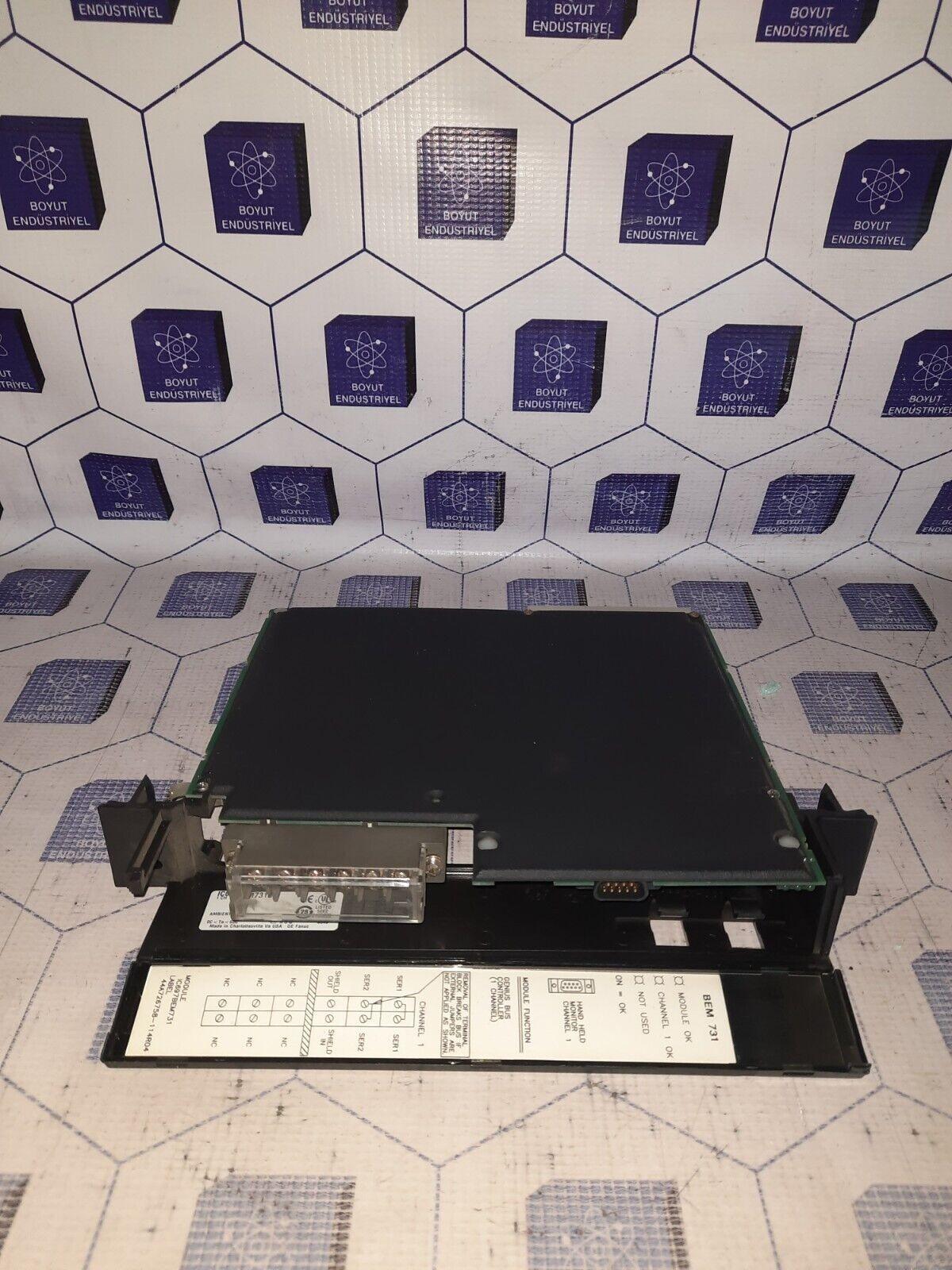 GE FANUC IC697BEM731Z GENIUS BUS CONTROLLER 1 CHANNEL  44A729723-G01