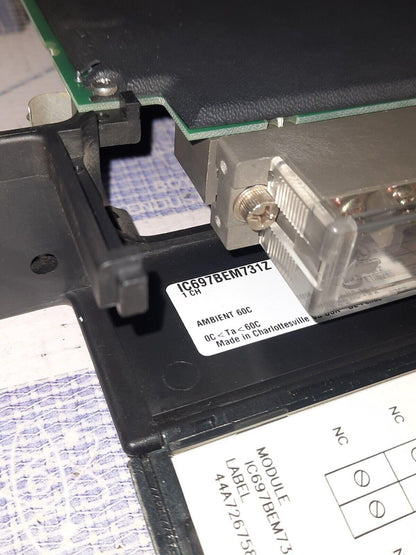 GE FANUC IC697BEM731Z GENIUS BUS CONTROLLER 1 CHANNEL  44A729723-G01
