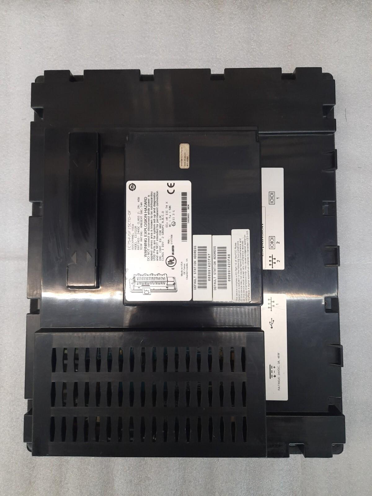 Ge Fanuc QuickPanel View ES1522R IC754VSF15CTD-DF spedizione veloce