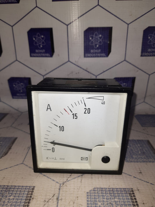 DEIF EQ96-X AMMETER 1200022005C 5/10 Amper