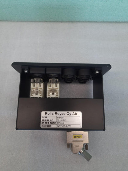 Pannello di controllo Rolls-Royce SBP001