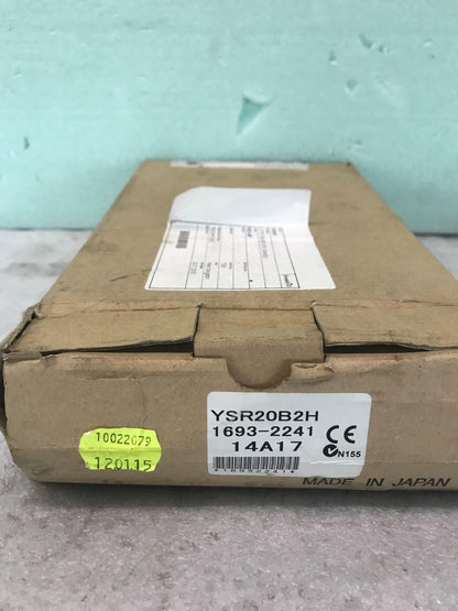 HITACHI H-SERIES OUTPUT MODULE YSR20B2H 41FCD 32PTS. AC OUT AC10-240V 1.7A