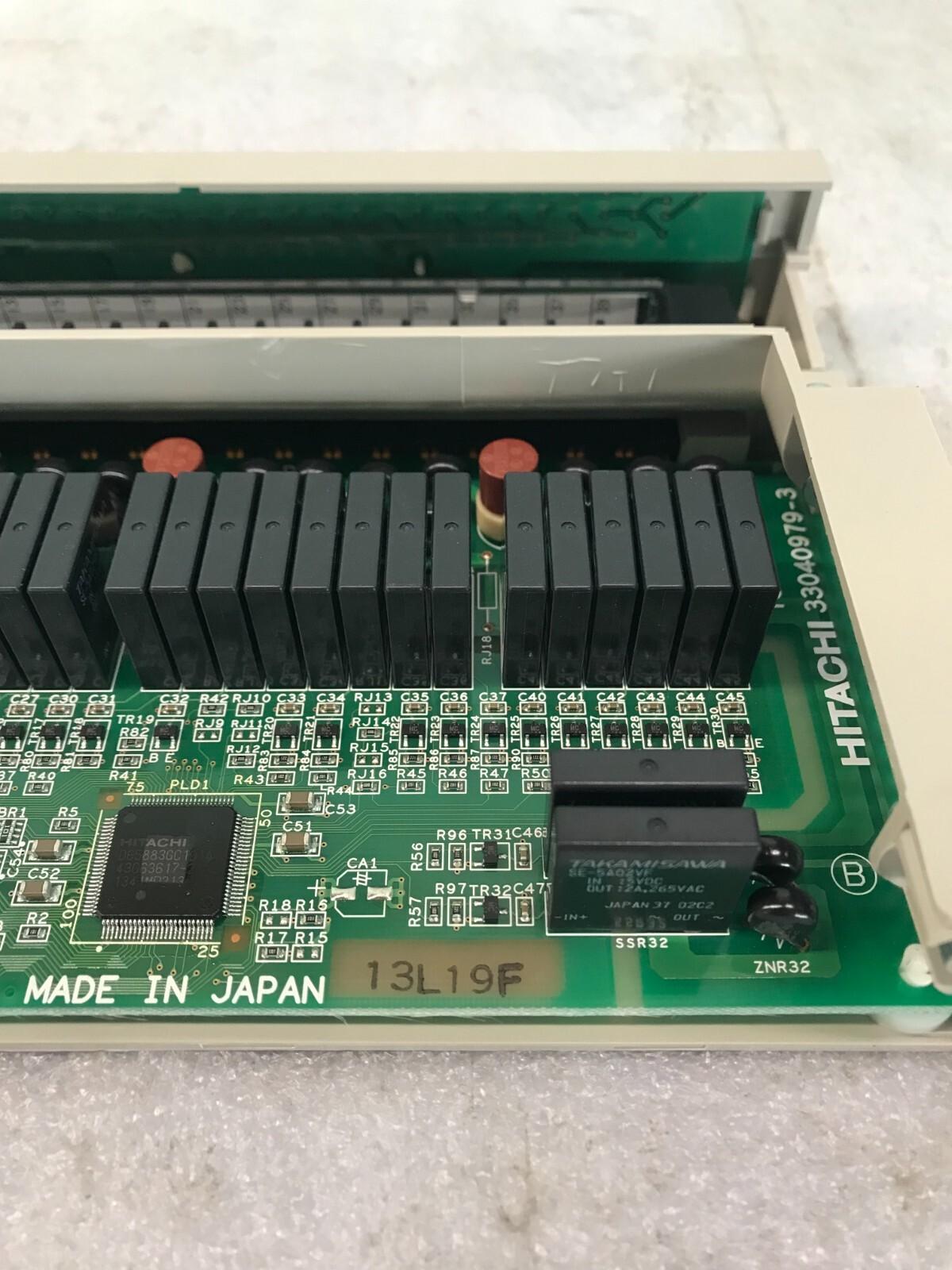 HITACHI H-SERIES OUTPUT MODULE YSR20B2H 41FCD 32PTS. AC OUT AC10-240V 1.7A