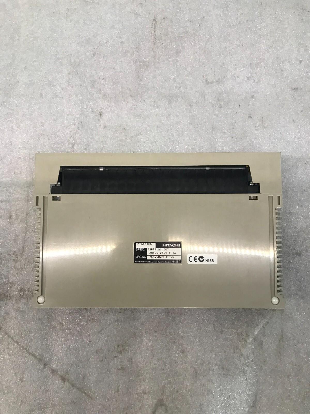 HITACHI H-SERIES OUTPUT MODULE YSR20B2H 41FCD 32PTS. AC OUT AC10-240V 1.7A