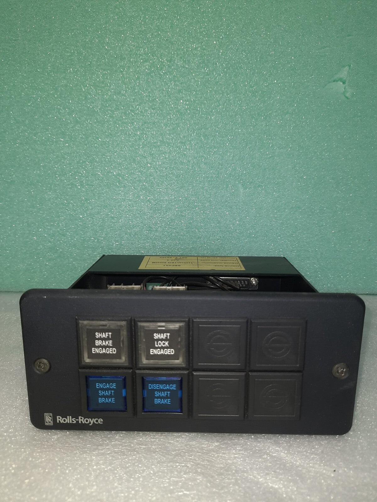 Panneau de commande Rolls-Royce SBP001