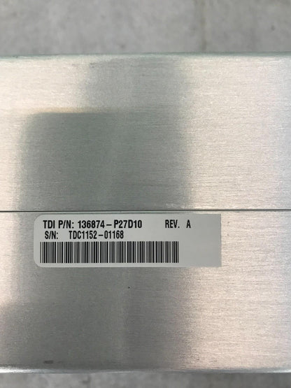 TRANSDEV ELECTRONICS MPS POWER SUPPLY MER12WRB-P27D10 09004-136874-P27D10 REV:A