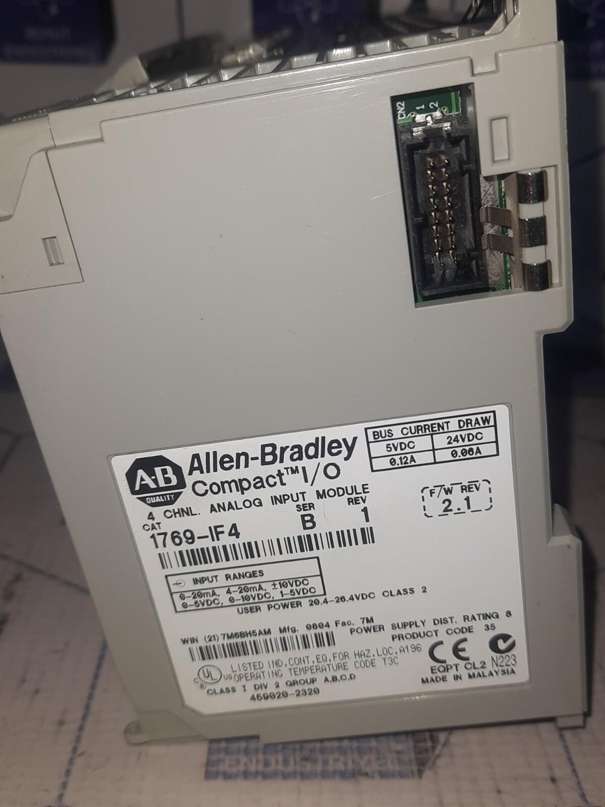 Unità base Allen-Bradley MODULO INGRESSO ANALOGICO 1769-IF4 1764-28BXB
