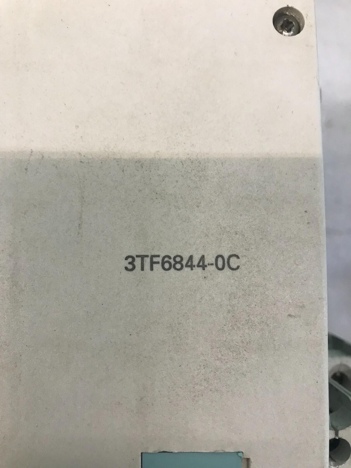 SIEMENS Démarreur Moteur 3TF6844-0CQ7 IEC947 VDE 0660
