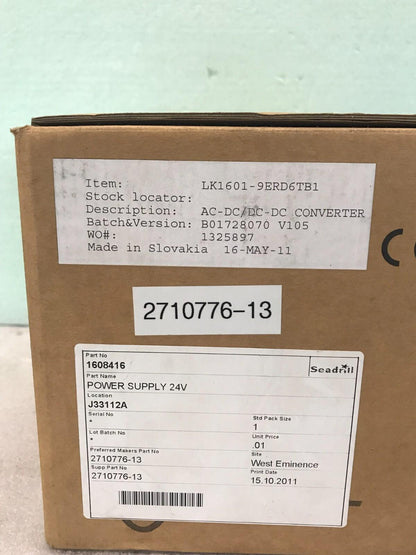 power-one AC-DC/DC-DC Converter LK1601-9ERD6TB1