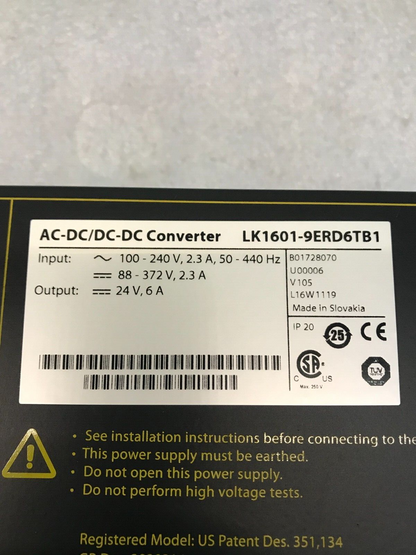power-one AC-DC/DC-DC Converter LK1601-9ERD6TB1