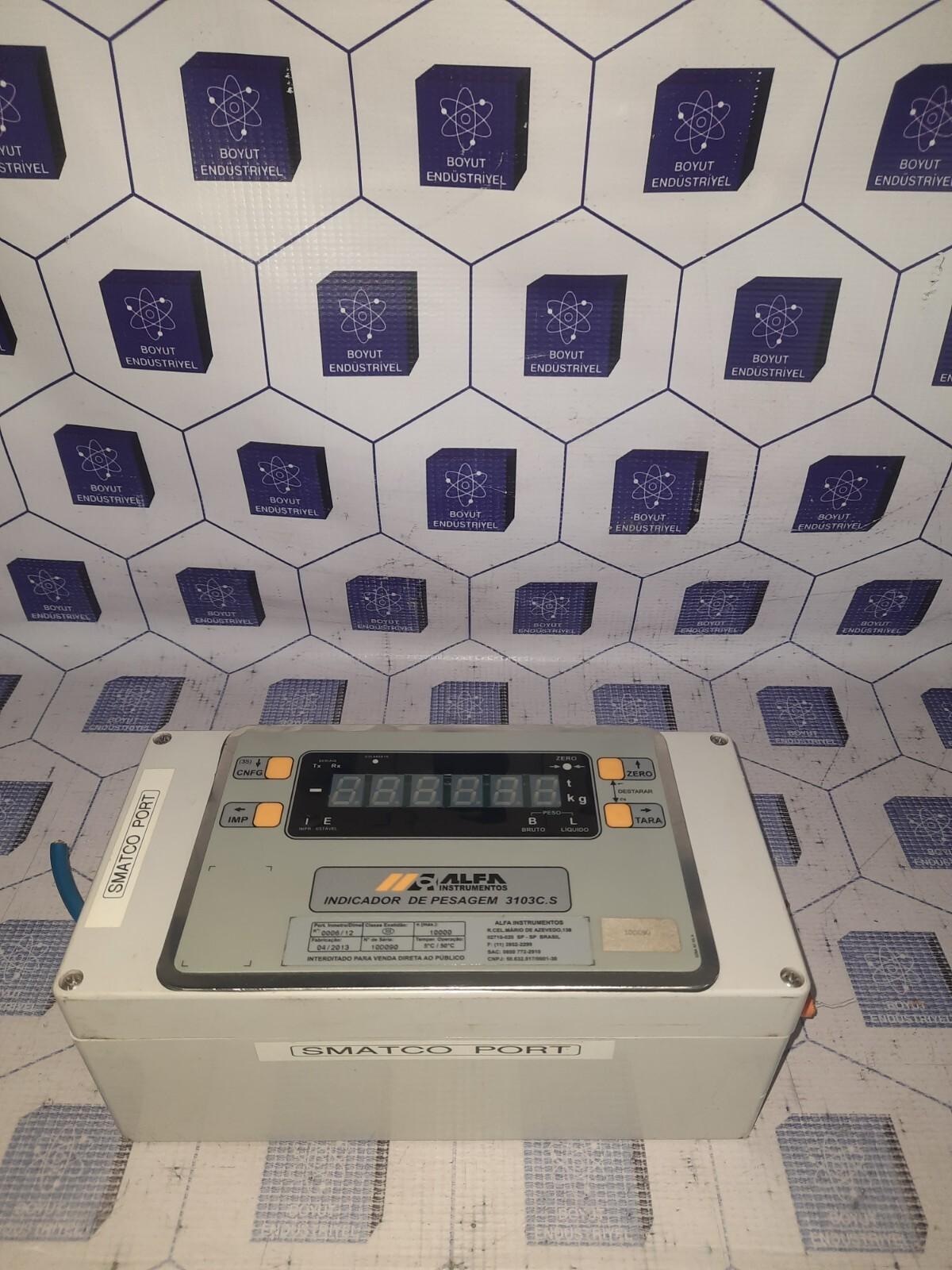 ALFA INDICATEUR DE PESAGEM 3103C.S