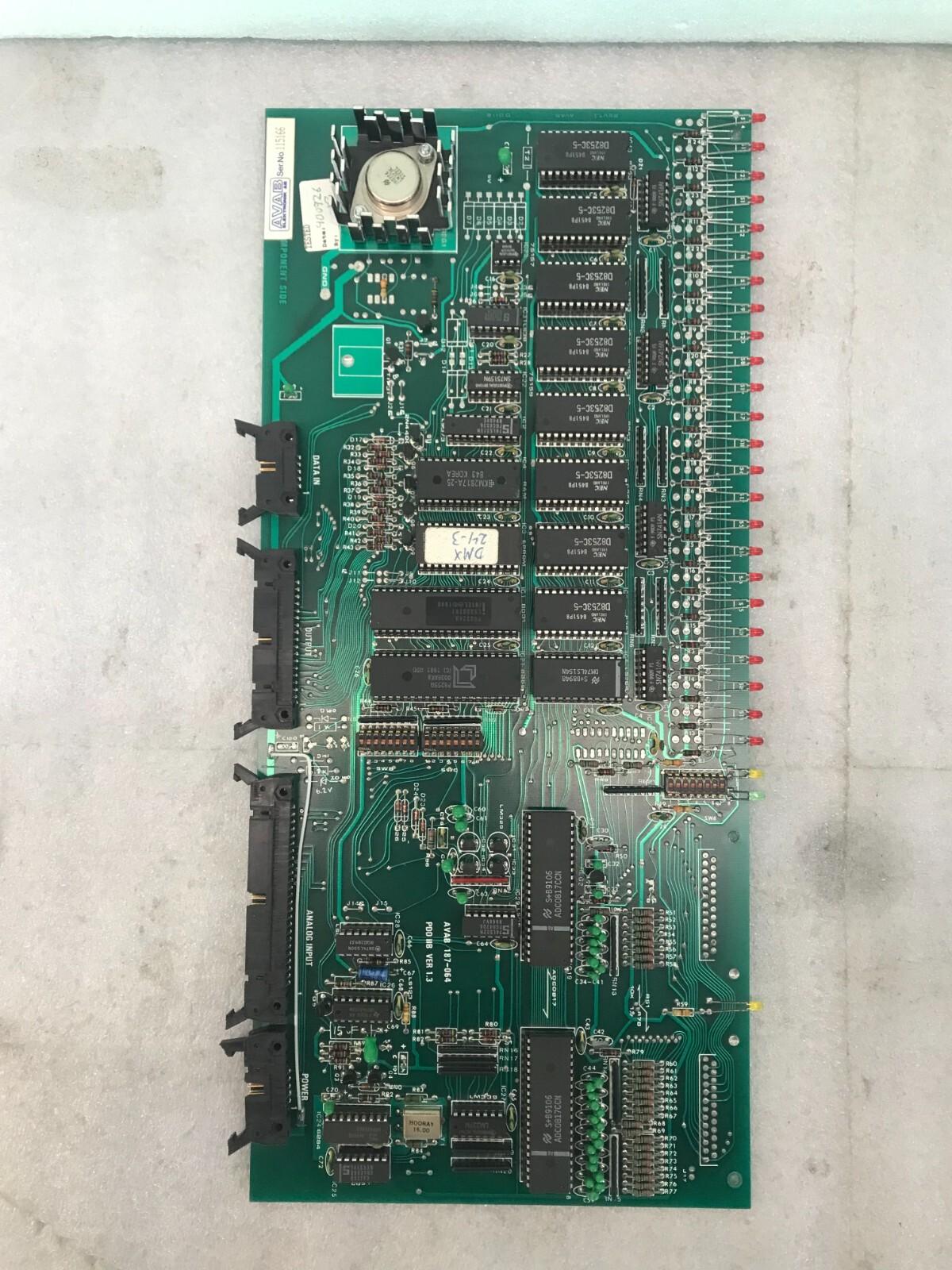 DIMMER SCHEDA DI CONTROLLO AVAB 187-064 PDD IIB VER. 1,3