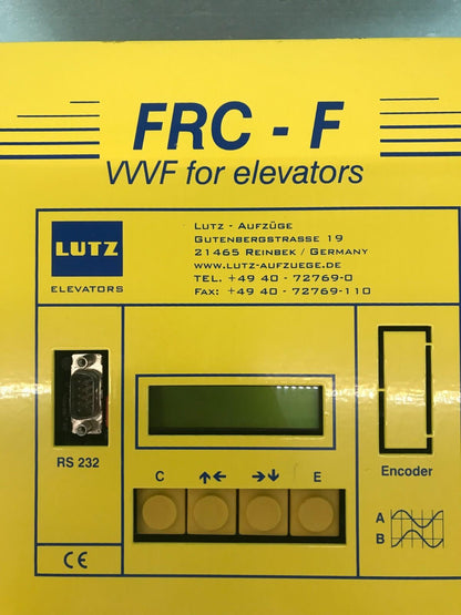 RST Elektronik LUTZ AUFZÜGE VVVF für Aufzüge FRC-F5 4-6609096-4