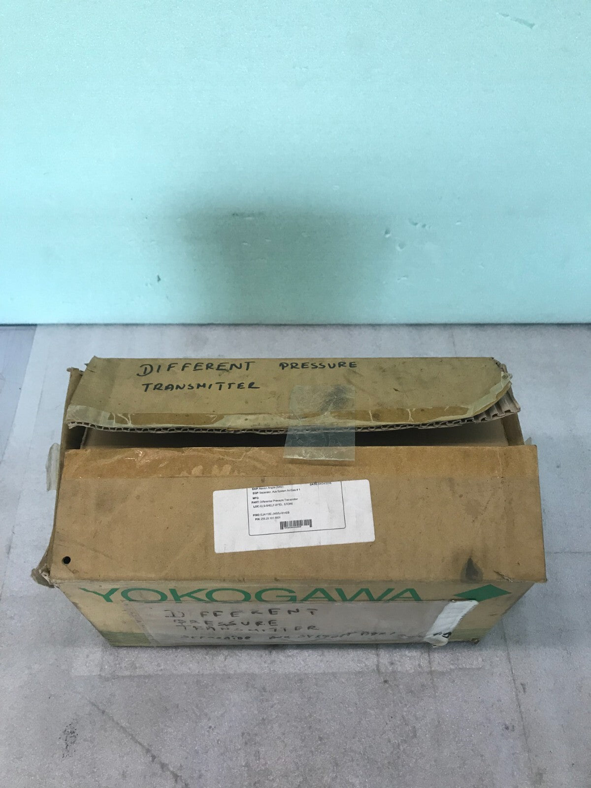 TRASMETTITORE DI PRESSIONE YOKOGAWA DPharp EJA110E -JMS5J-914EB