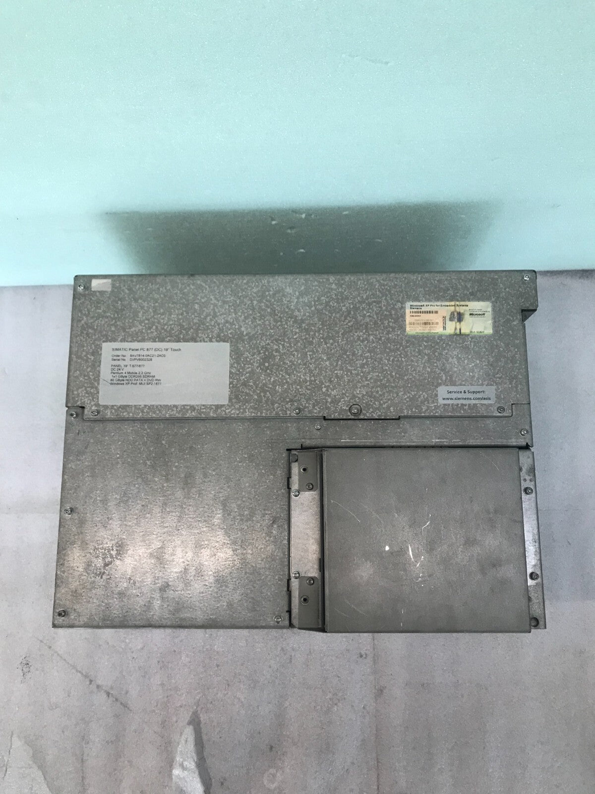 SIEMENS SIMATIC Panel PC 887 (DC) 19 Touch 6AV7814-0AC21-2AC0 G82-00004