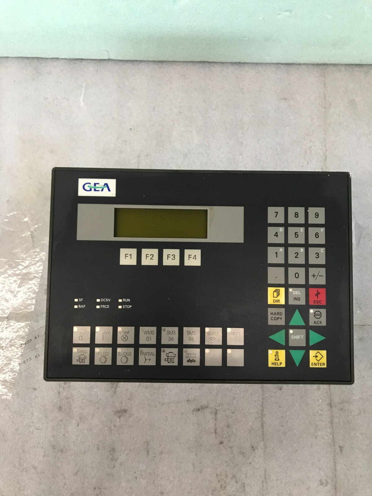 GEA 0005-4050-300 Operator Panel HMI EWK-P4623A00011303