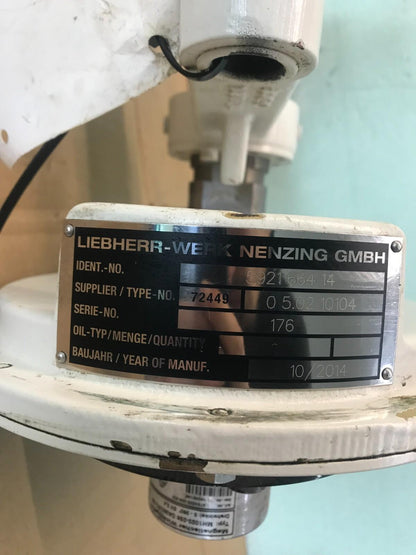 ZOLLERN LIEFER Liebherr-Werk 5921664-14 MH1023-256 DA360/FL150 Liebher