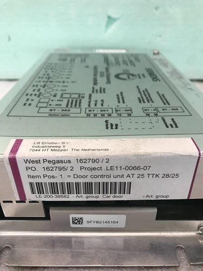 SIEMENS Comfort lift door controller AT 25 A 162790/2