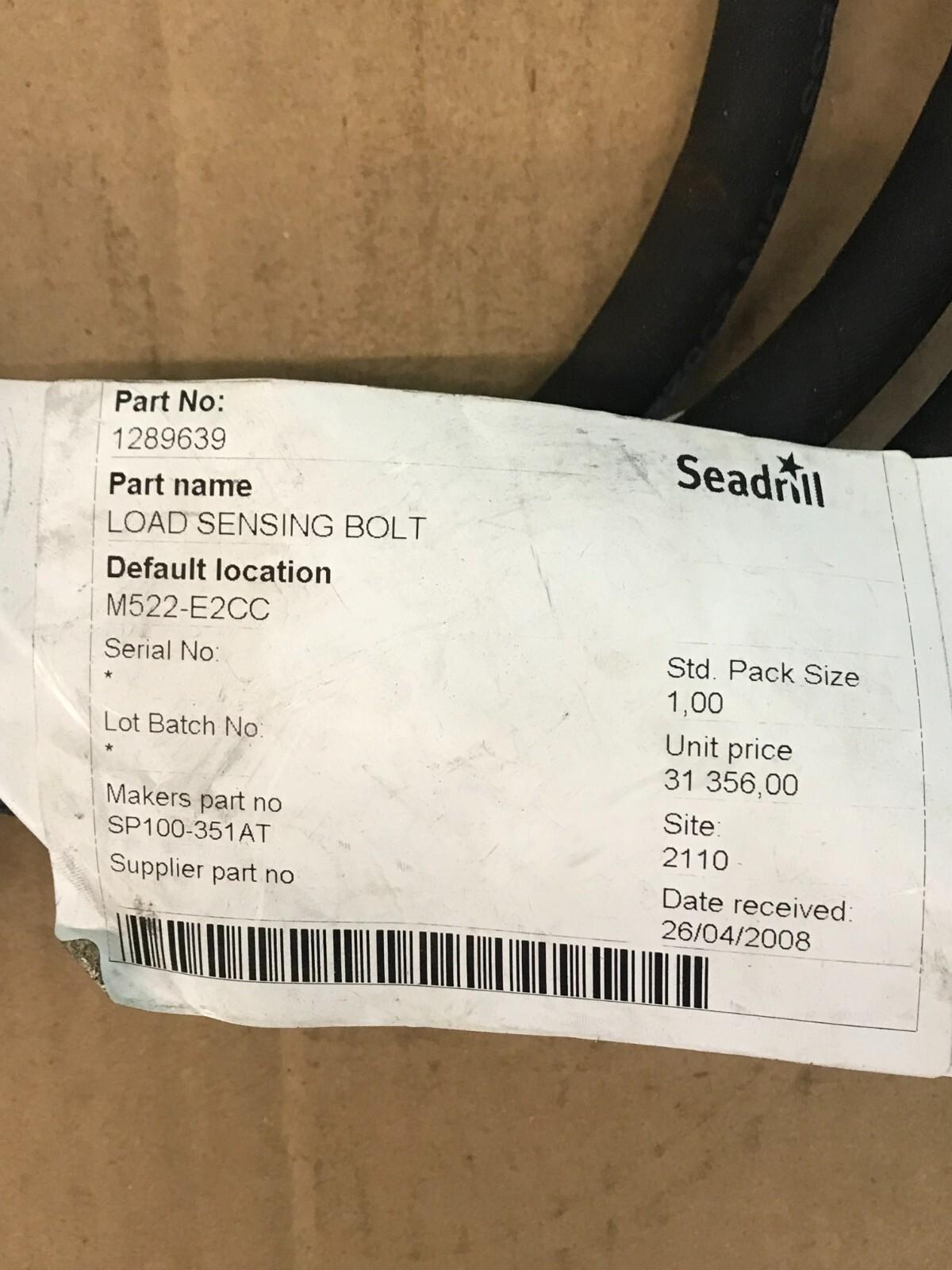 ScanSense LS-3010-SP N-3173 12 Ton Load Cell