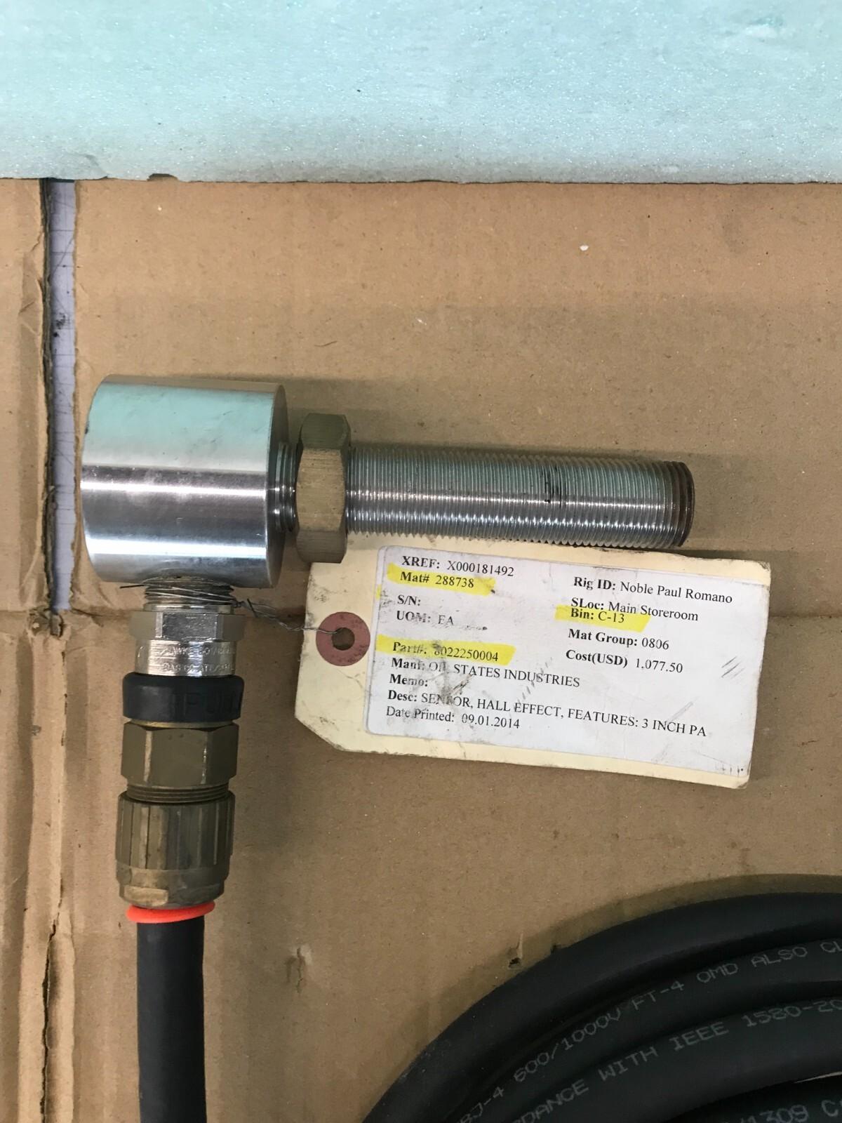 3PS inc A0708012 8022250004 SENSOR HALL EFFECT