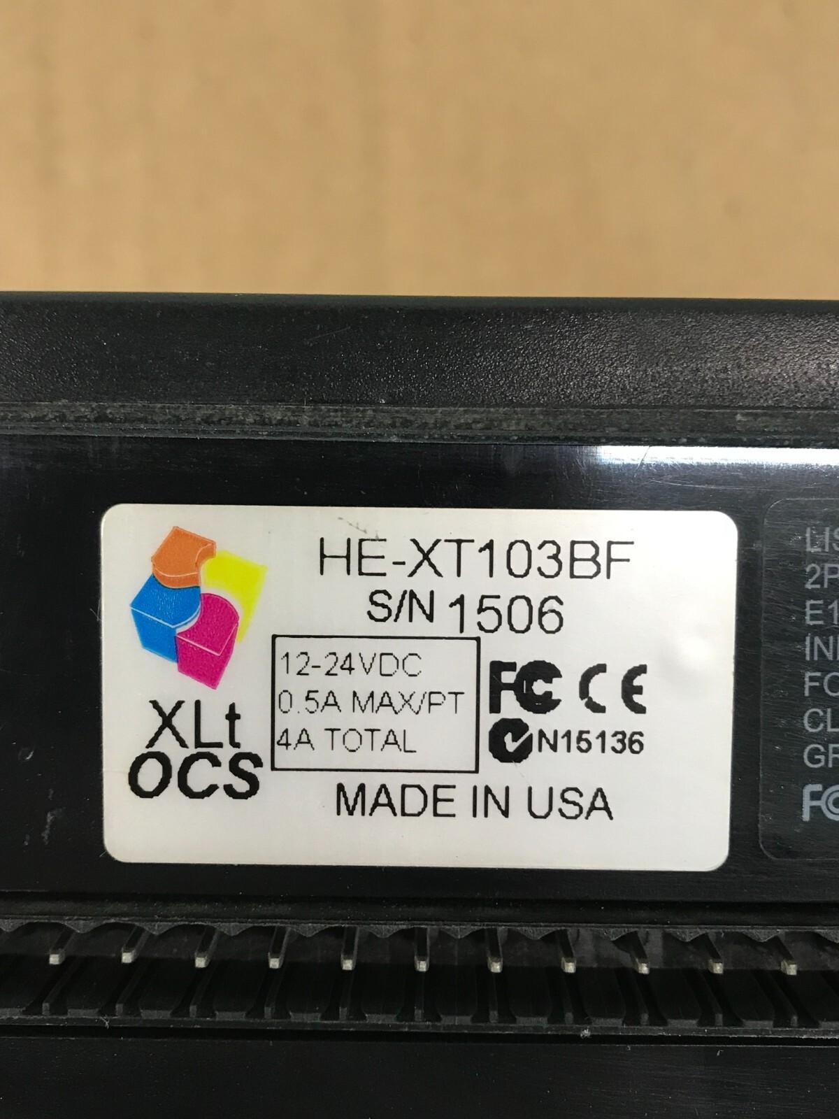 Xlt HE-XT103BF Input Output Device