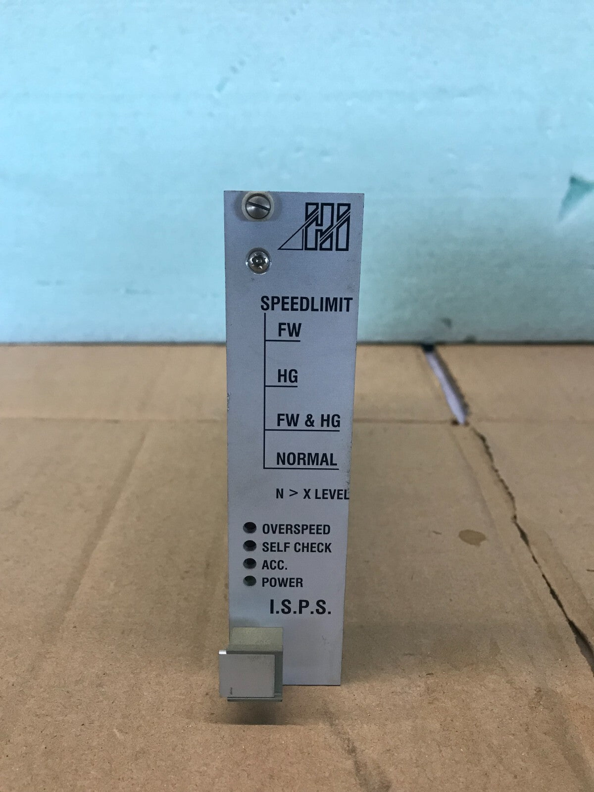 HUISMAN I.S.P.S. E96030 REV.3 CARD